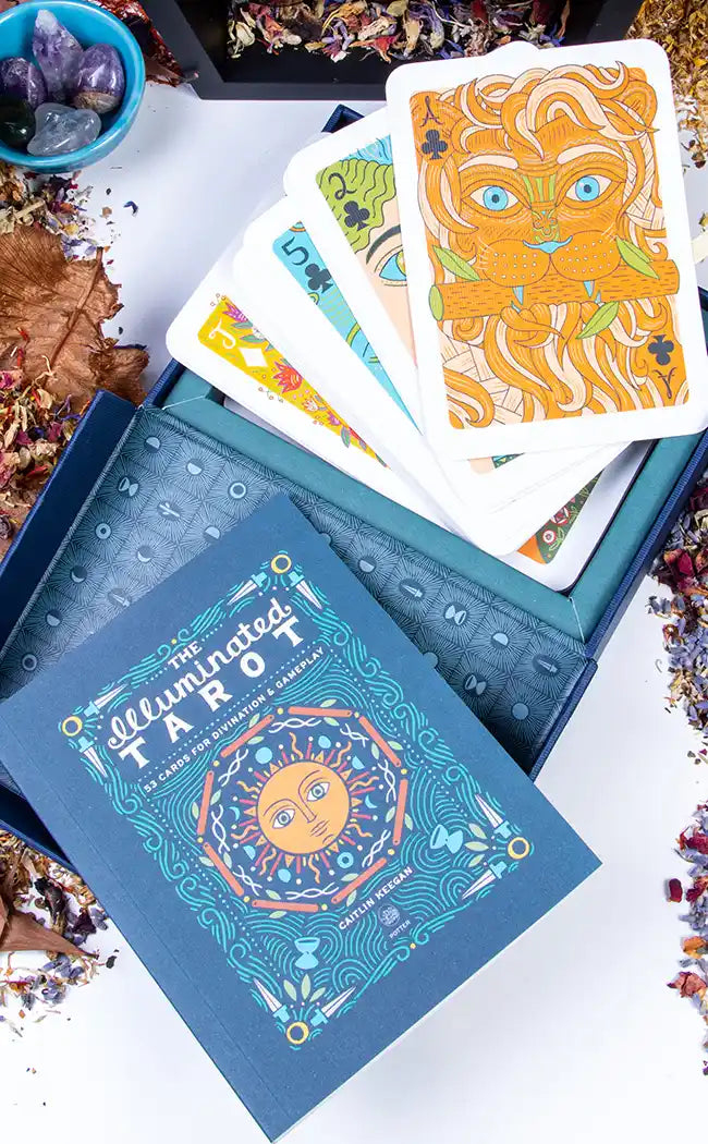The Illuminated Tarot : 53 Cards for Divination & Gameplay